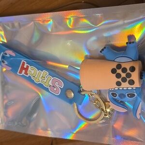 Disney Blue and Tan Stitch Key Holder